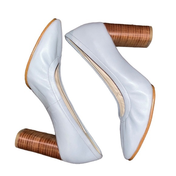 Clarks Shoes - Clarks Narrative Women's Gray Blue Grace Eva Pumps Size 8.5